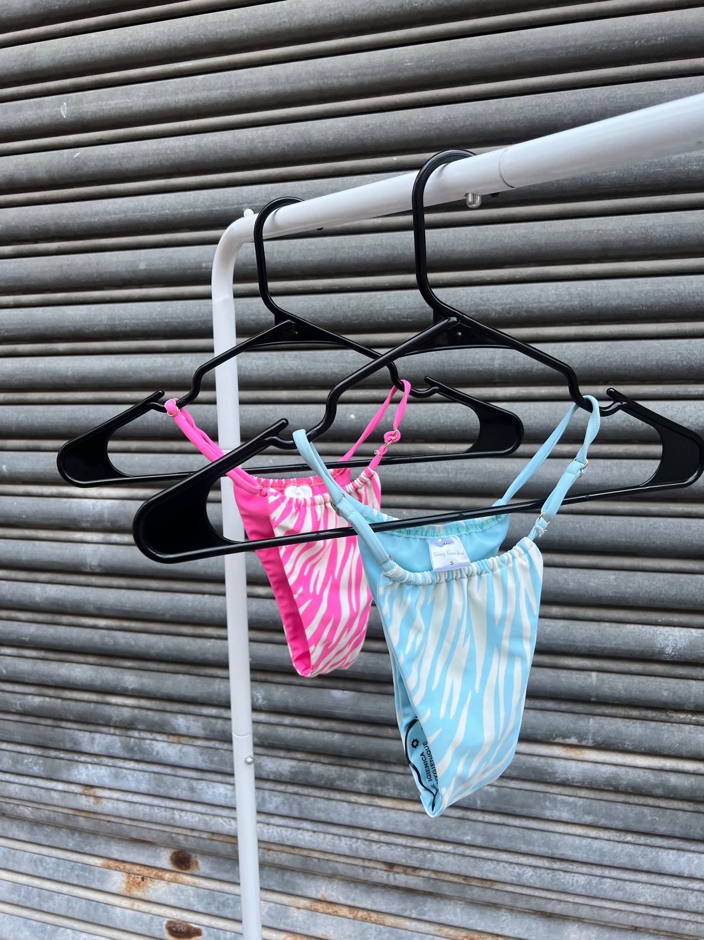 (Pink) Bikini Top & Bottoms