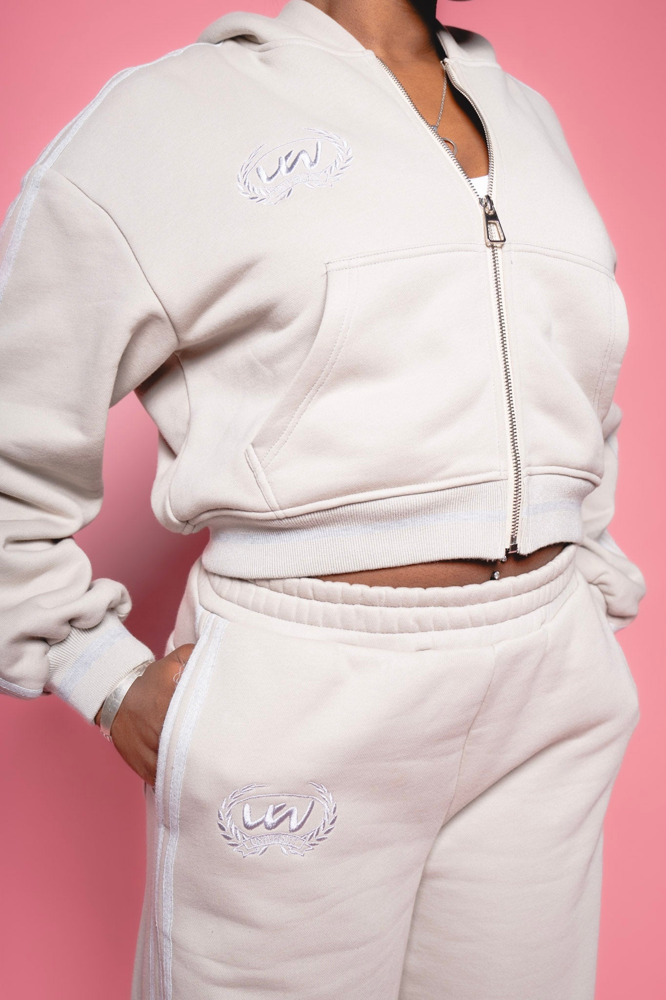 University Zip-Up Hoodie